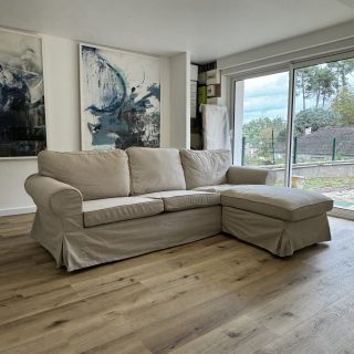Ambiance chaleureuse, rénovation maison, parquet bois
