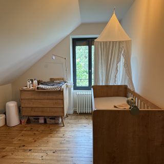 chambre enfant, parquet pin massif